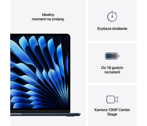 APPLE MacBook Air M4/16GB/1TB/Mac OS Północ 10R GPU - 1324040 - zdjęcie 10